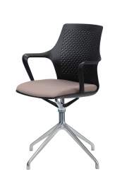 Кресло Альба В ткань алюминий